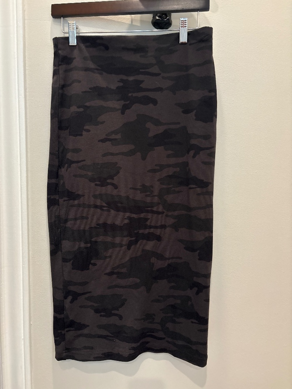 Camo pencil skirt
